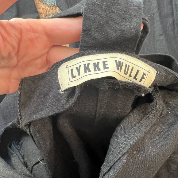 Lykke Wullf Cropped Black Overalls - Picture 6 of 8